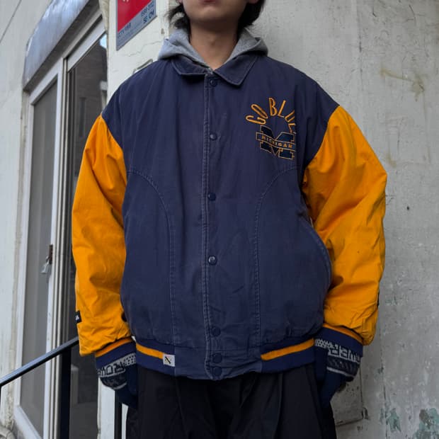 90‘s🇺🇸 Michigan Bomber Jacket