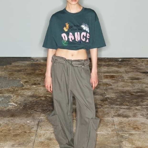 The Open Product  더오픈프로덕트 와이드 카고팬츠