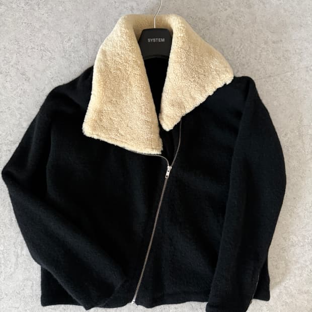 띠어리 램스울 점퍼