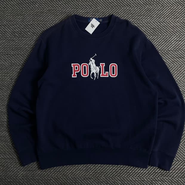 폴로 랄프로렌 신형 빅포니 박시핏 빅로고 맨투맨o 3618