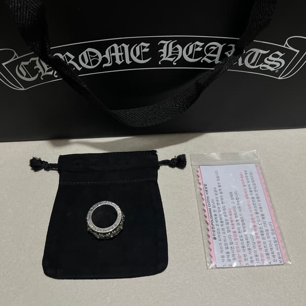 크롬하츠 크로스 스피너링 us9호 새제품 [정품]