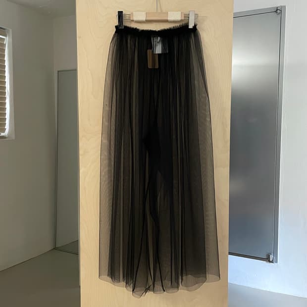 noir kei ninomiya 튤 팬츠