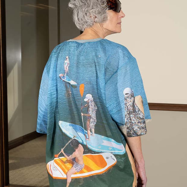 [S,L]Bless 블레스 Nº81 홀리데이 패들보드 티셔츠