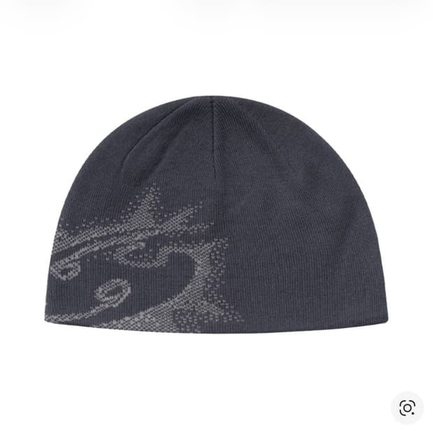 산산기어 로고 비니 차콜 - 23FW