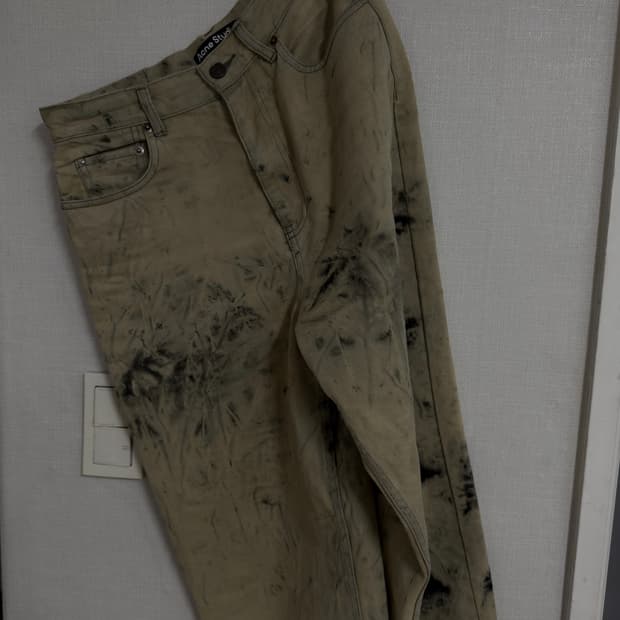 Acne Studios Yellow Denim