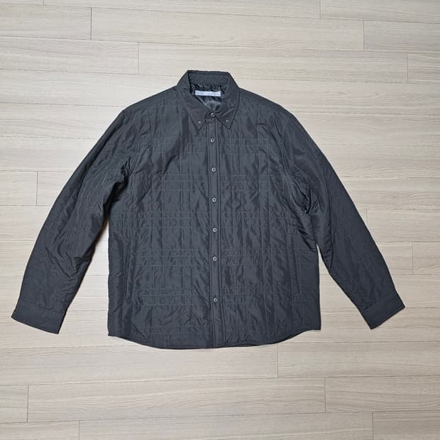XL 새제품) 에잇세컨즈 셔츠 셔켓 자켓 간절기 다크그레이 카키 105