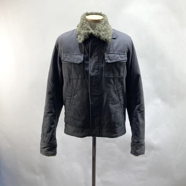 디젤 정품 빈티지 남성안감털자켓 그레이 S 