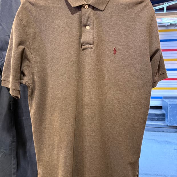 폴로 랄프로렌 버건디포니 그레이 pk 티셔츠