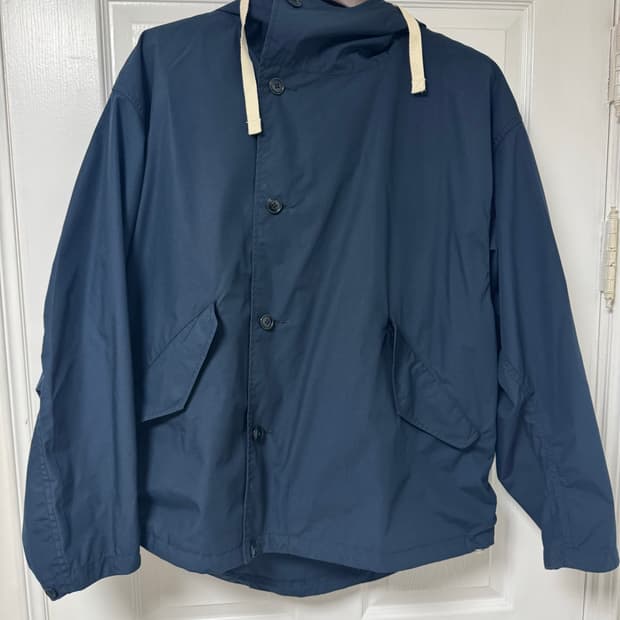 나나미카 후디드 자켓 24fw navy m