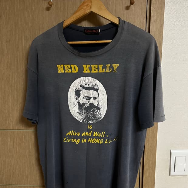 빈티지 90s ned kelly 티셔츠