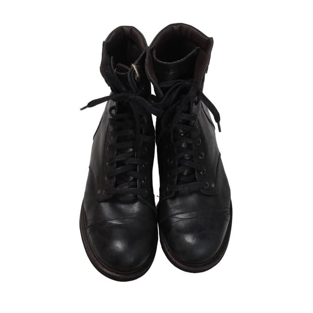디젤 Disel Leather Combat Boots