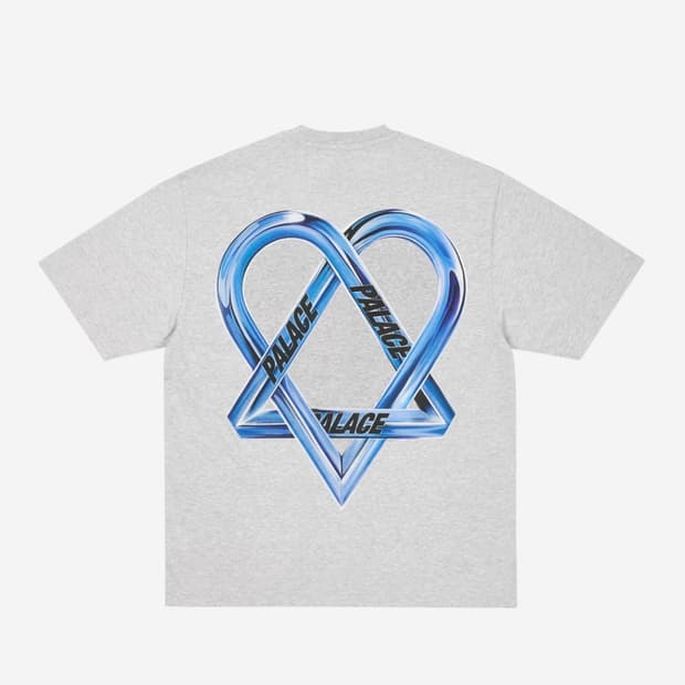 팔라스 x 힘그램 티셔츠 그레이 XL