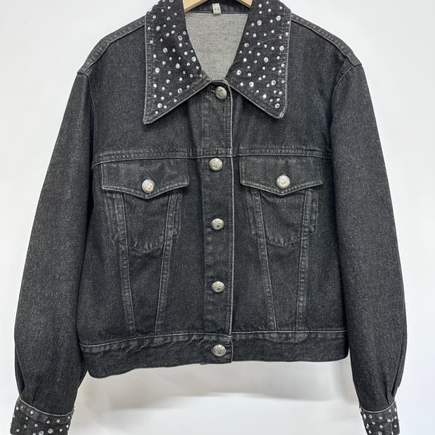 모스키노 진 흑청자켓