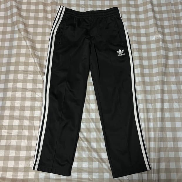 아디다스 유로파 트랙팬츠 L 블랙 바지 삼선 트레포일
