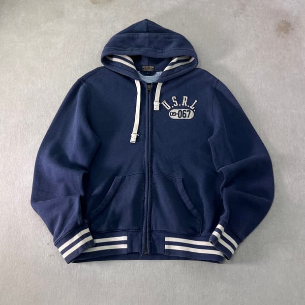 100 폴로랄프로렌 진스 컴퍼니 자수 후드집업