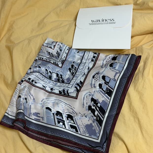 웨이비니스 스카프 