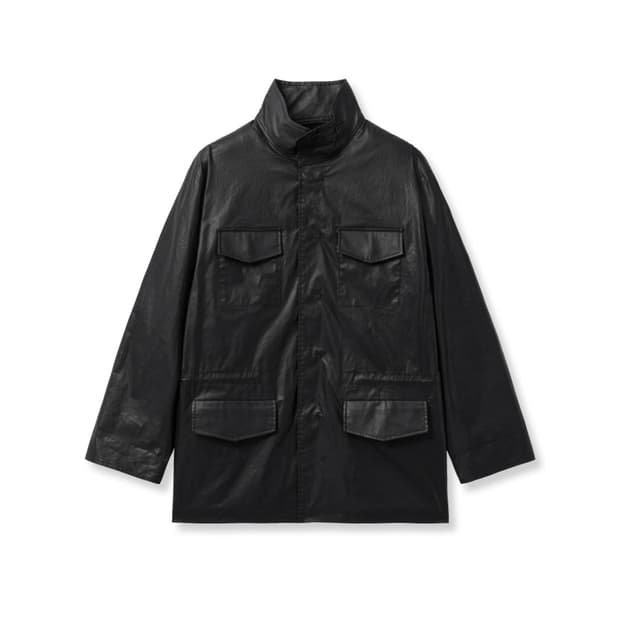 Aieul Field Jacket_Coated Black 48 아이엘