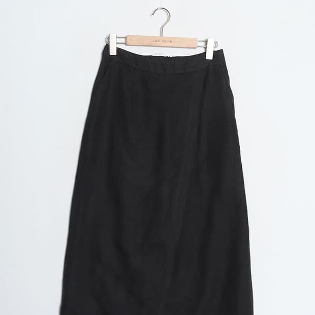 URBAN RESEARCH DOORS Linen Wrap Skirt 