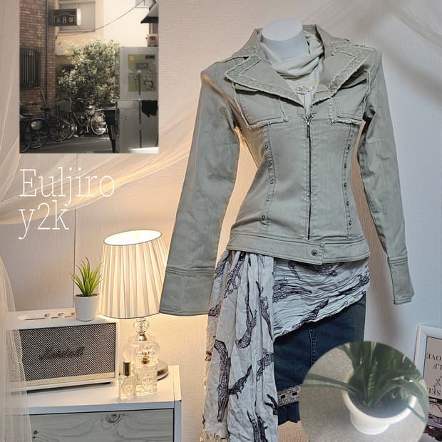 Euljiro Y2K look style set