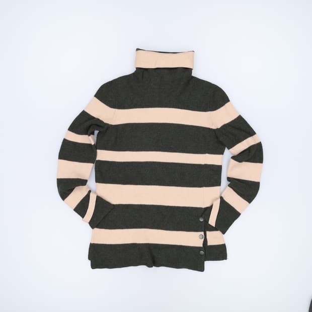 90 마인 여성 울 캐시미어 긴팔 니트 0326J