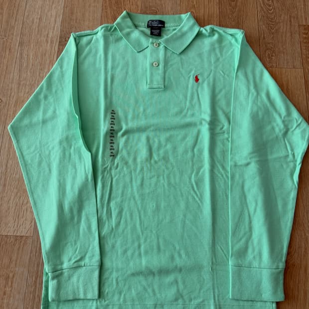 폴로 랄프로렌 보이즈 긴팔 카라티 XL(18-20)