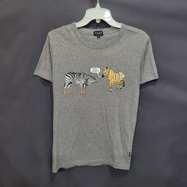 Paul Smith 폴스미스 지브라 프린팅 빈티지 셔츠