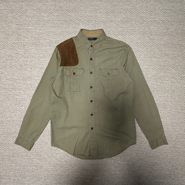 POLO RALPH LAUREN lether point workshirt
