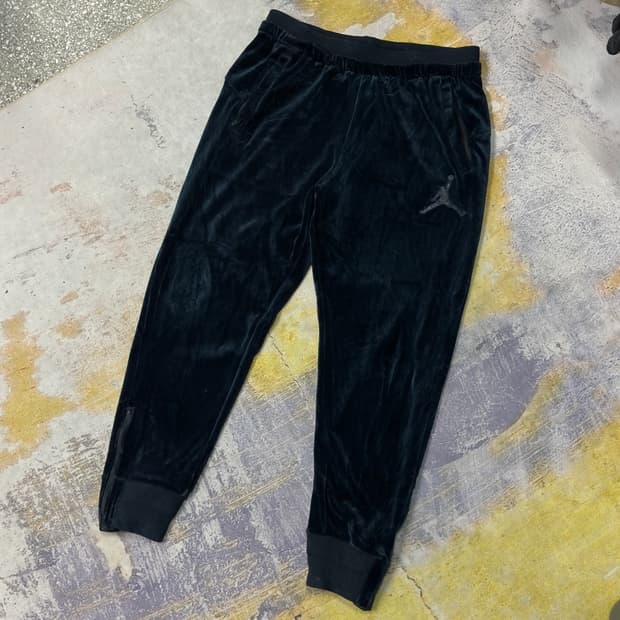 조던 드레이크 벨루어 벨벳팬츠 XXL 