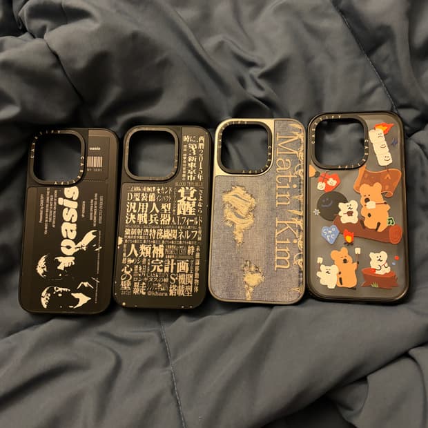 케이스티파이 아이폰 15프로 케이스 4종