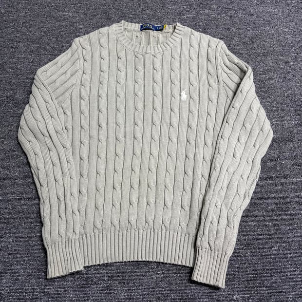 폴로 랄프로렌 꽈배기 니트