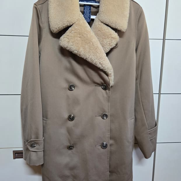 폴로 랄프로렌 남성 알파카 코트