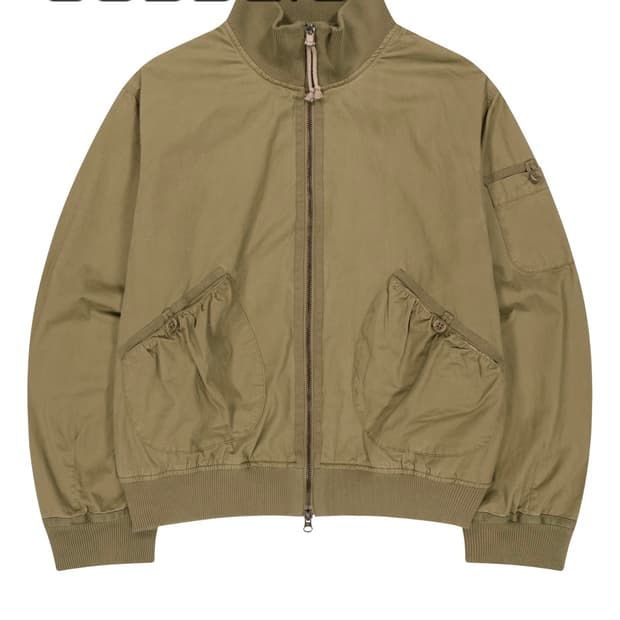 코이세이오 더스티 코튼 봄버 자켓