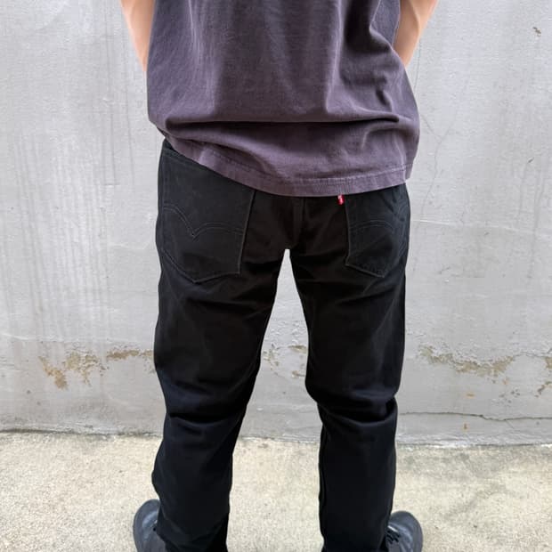 리바이스 505 블랙진