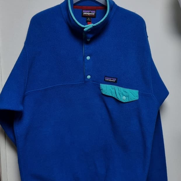 파타고니아 신칠라 블루 m