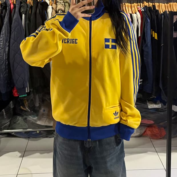 아디다스 스웨덴 트랙탑 져지