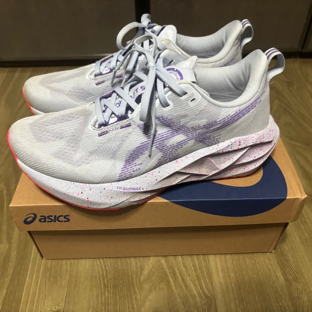 아식스 노바블라스트5 도쿄 블루 페이드 에도 퍼플 260