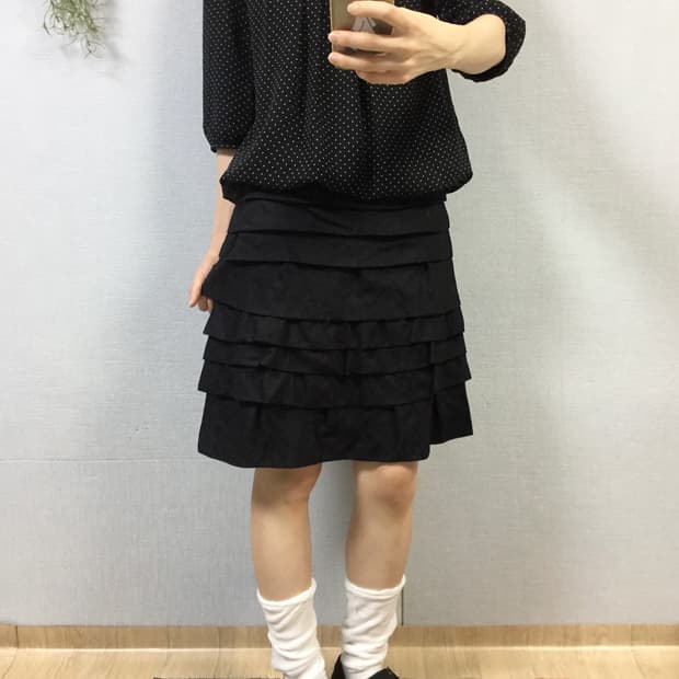 Half Past 10 frill skirt