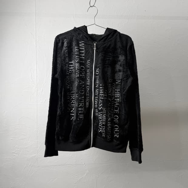 Spinash 스컬 후드 집업