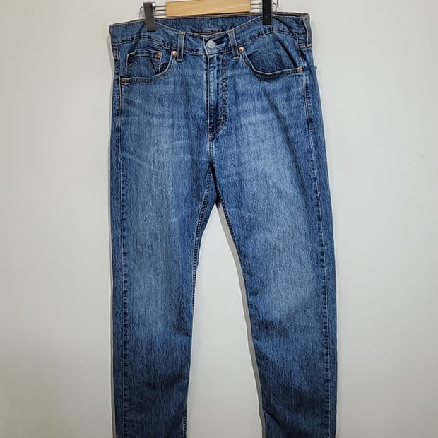 (34) 리바이스 505 청바지 연중청 데님팬츠 스판 150주년판 