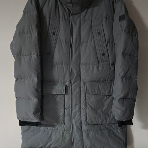 노스페이스 남자 구스다운 롱패딩.
싸이즈 95
