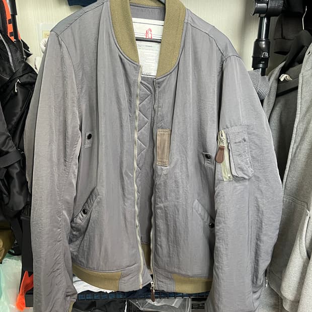 블랙아웃 ma-1  XL