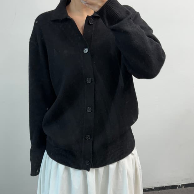 [M] 빈폴 블랙 가디건