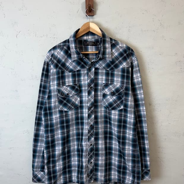 JPN 빈티지 thurxton 웨스턴 셔츠