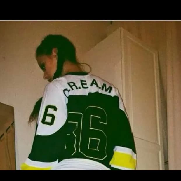 Wutang clan cream 하키 져지