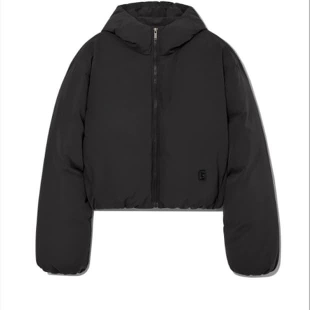 글로니 다운푸퍼패딩 차콜 새상품