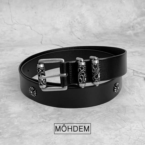 [리얼레더] 투링 크롬 소가죽 벨트