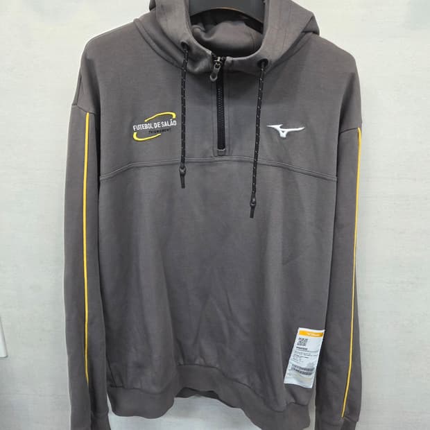 미즈노 하프집업 후드티 s