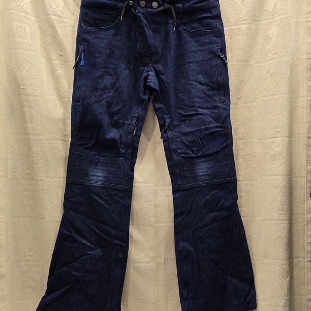 디미토 여성 부츠컷 데님 스노우보드 바지 M(66)