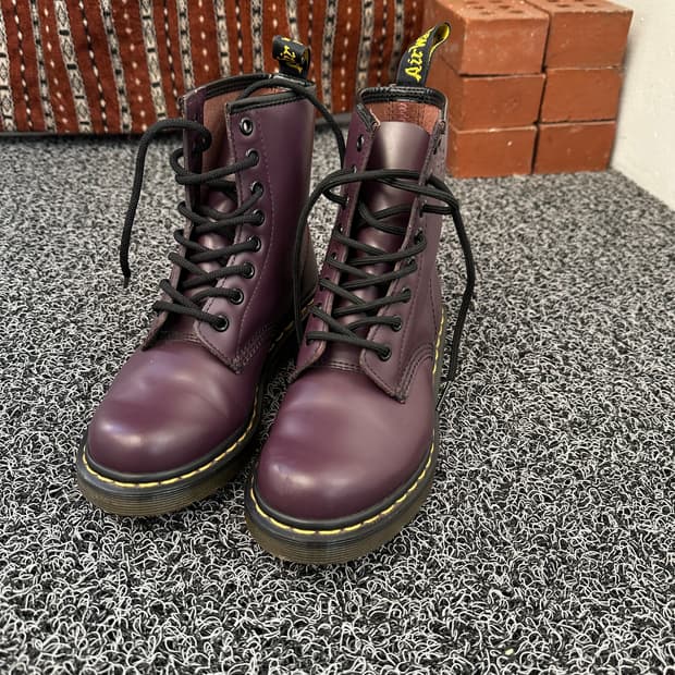 닥터마틴 1460 W 퍼플 부츠 UK3 / 225mm