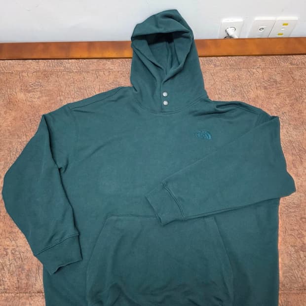 노스페이스 오버핏 후드티 XL